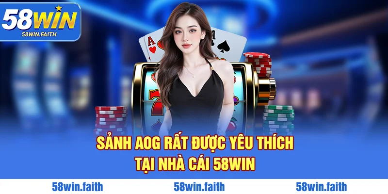 Sảnh AOG rất được cược thủ đá gà yêu thích